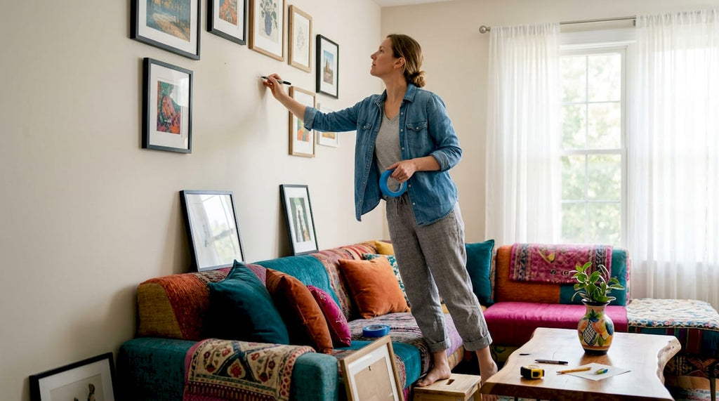How to Balance Wall Decor: a Practical Guide