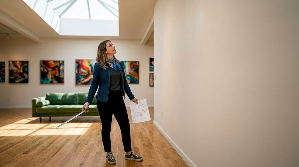How to Scale Artwork for Commercial Interiors