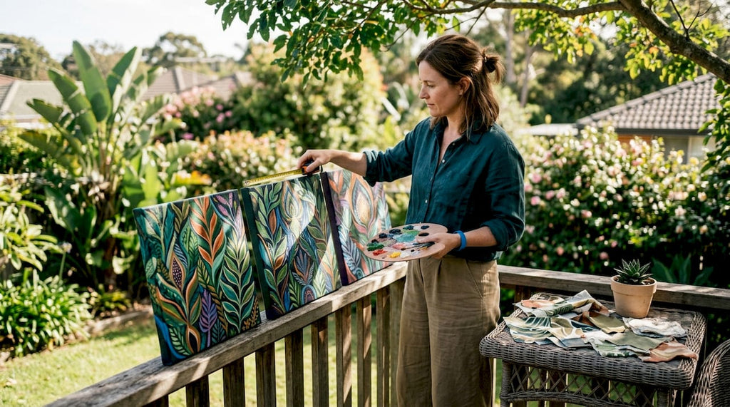 How Canvas Art Fits Biophilic Design Principles