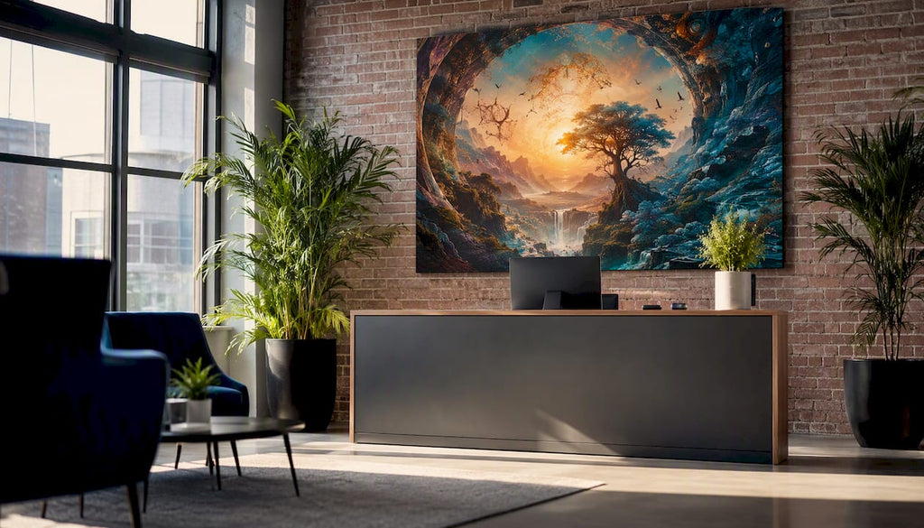 How Art Enhances Brand Identity Spaces for Professionals