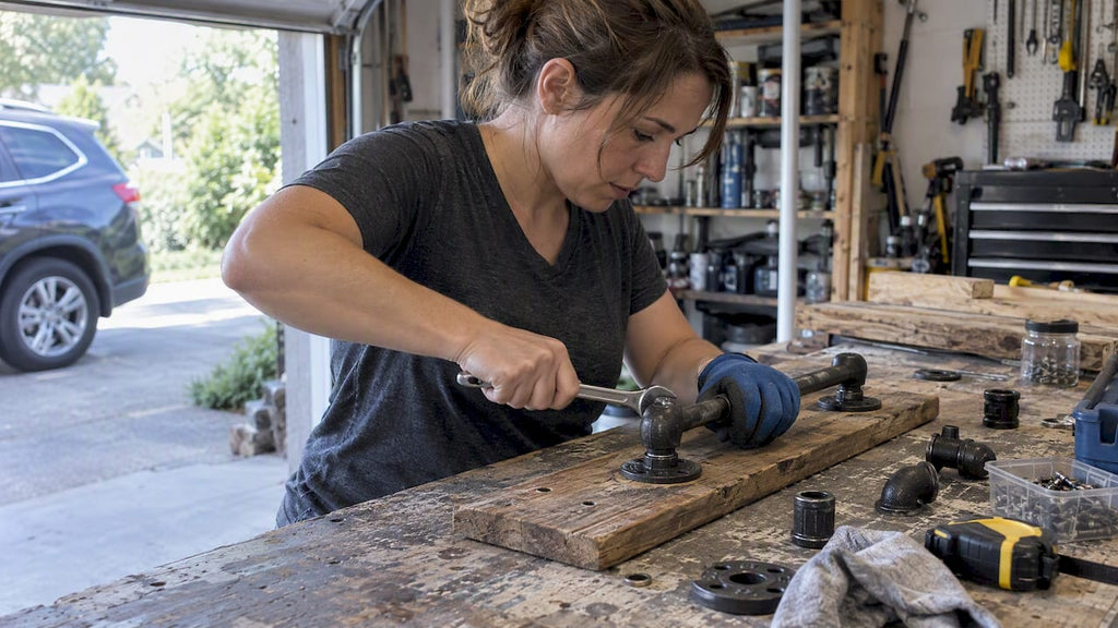 5 Weekend Industrial Wall Art Projects, No Welding Needed