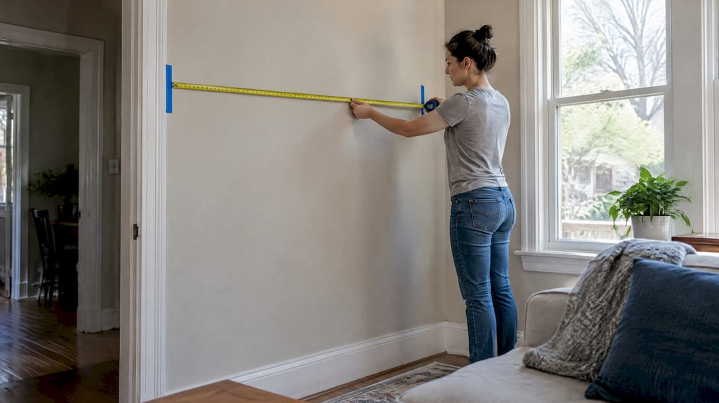 Measure Home Walls: Use 60–75% or Two Thirds and Order a Custom Canvas