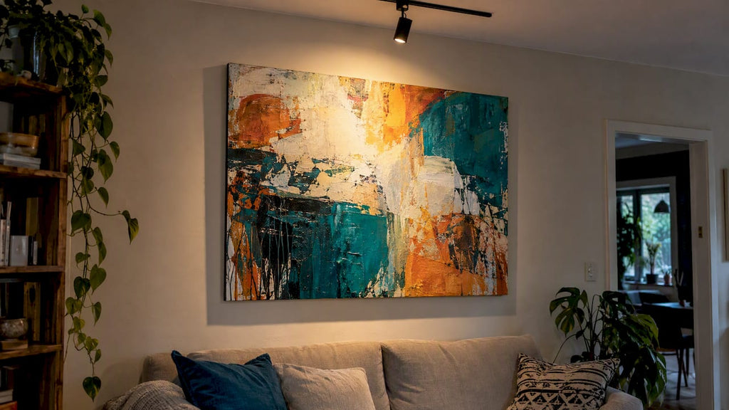 Wall Art Lighting: 30° Aim, 90+ CRI, Less Glare at Home
