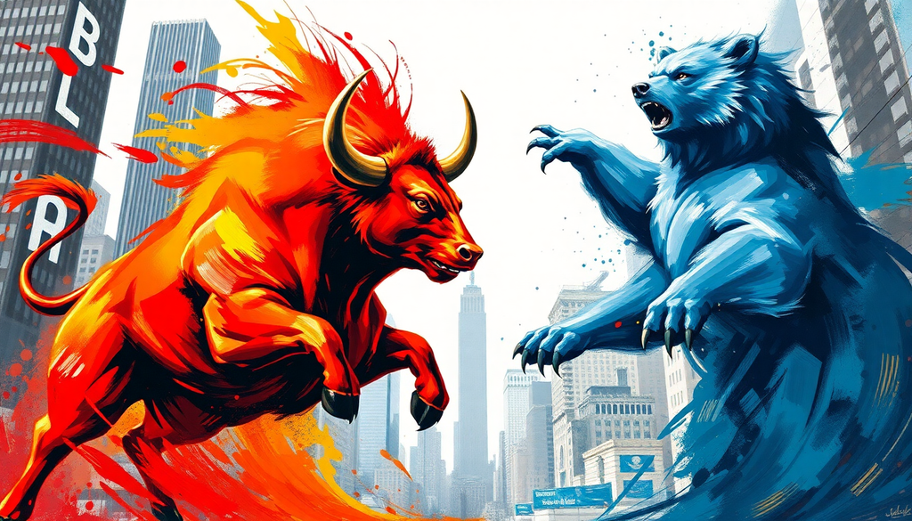 Unleash Your Walls with Sense Canvas: Discover the Art of Bull and Bear