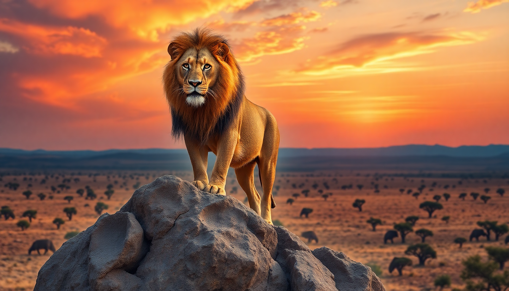 Unleash the Power of the Lion: Exploring the Symbolic Meaning
