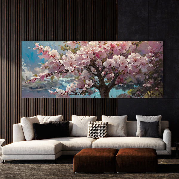 Cherry Blossom Cherry 42 Canvas Wall Art Print Decor Artwork Picture ...