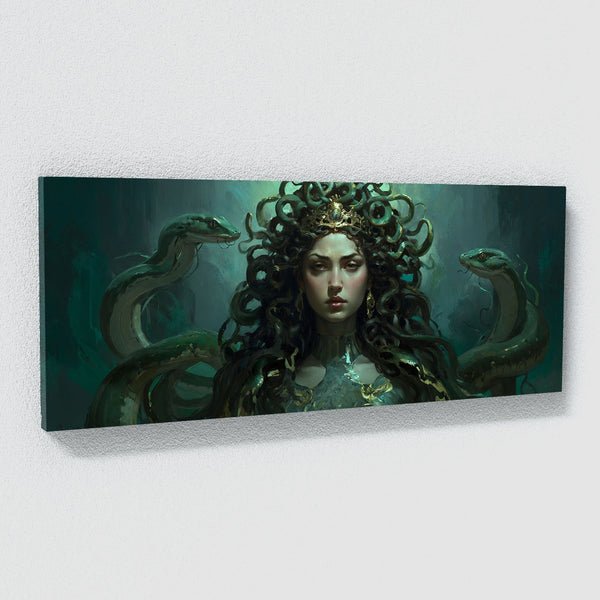 Medusa Serpent Queen Majesty 12 Canvas Wall Art Print Decor