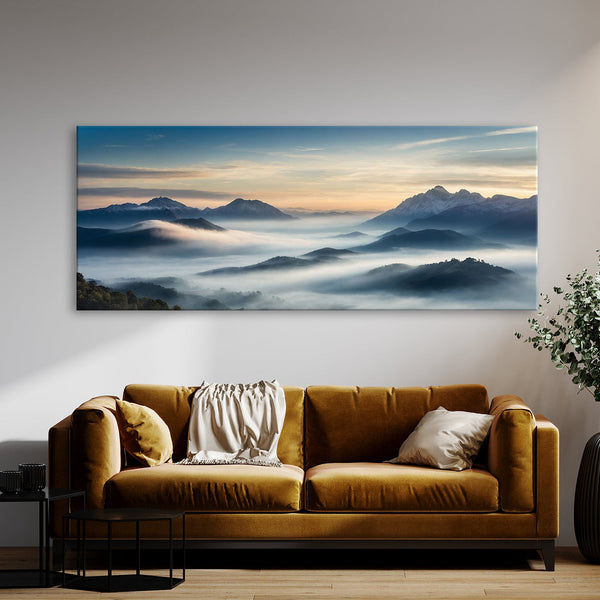 Zen Mystic Mountain Dawn 64 Canvas Wall Art Print Decor Artwork
