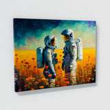 Astronaut Couple 23 Wall Art