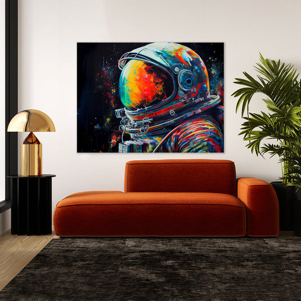 ARTCANVAS Nasa Astronaut Orbiting In outlets Earth'S Atmosphere Canvas Art Print