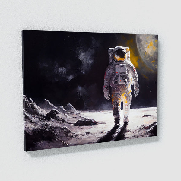 未開封　[MONOCHROME] Canvas Photoキャンバスフォトユンギ H_LIVING_51-ASTRONAUT-WALKING-