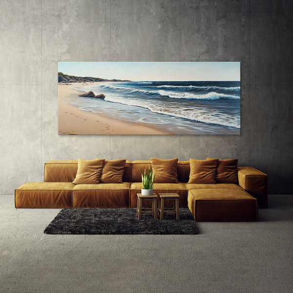 Ocean Peaceful Scene Detailed 204 Canvas Wall Art Print Decor