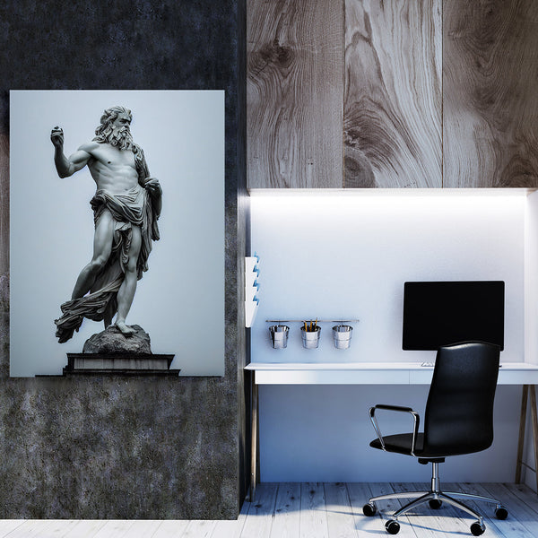 Zeus Greek Mythology 13 Canvas Wall Art Print Decor Artwork