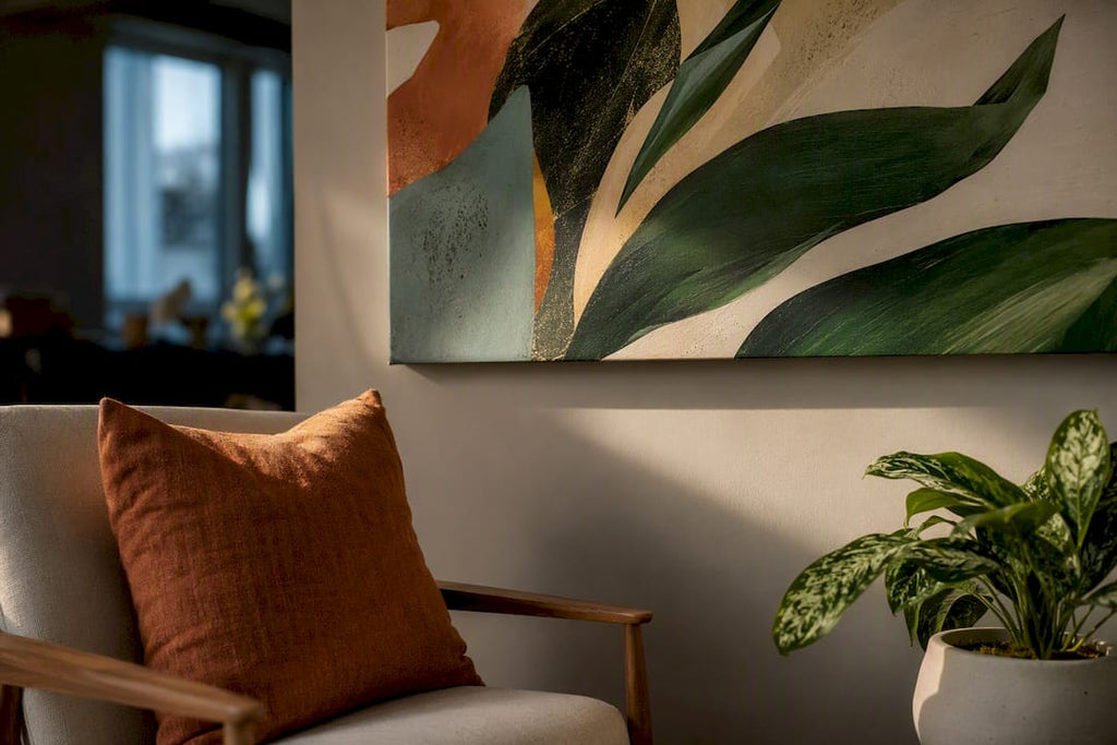 Start With an $85 Canvas: Botanical Wall Art Ideas That Fit Every Room