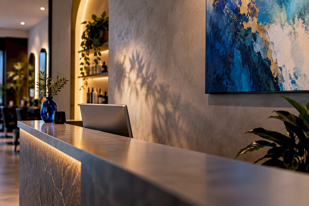 Custom Canvas Salon Wall Art Ideas That Make One Feature Wall Work
