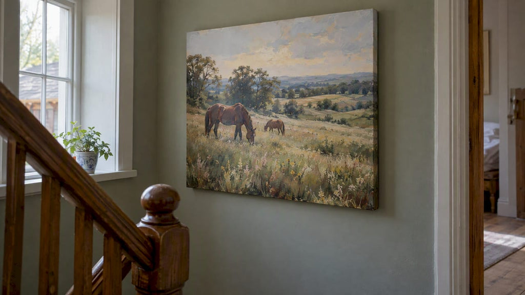 Farm Animal Art Ideas: Quiet Countryside, Not Barnyard Motifs