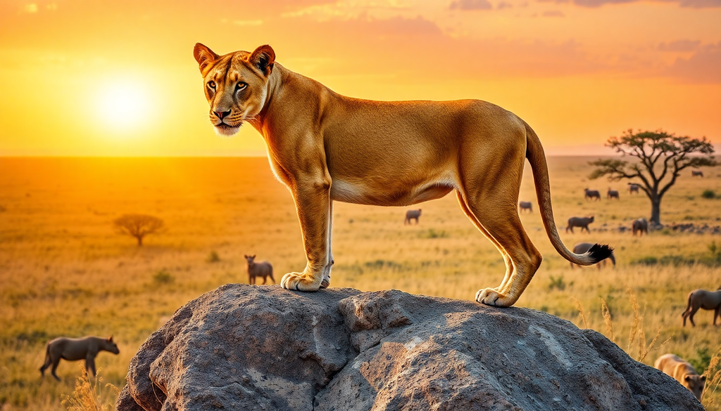 The Lioness: The Unsung Hero of the Savanna