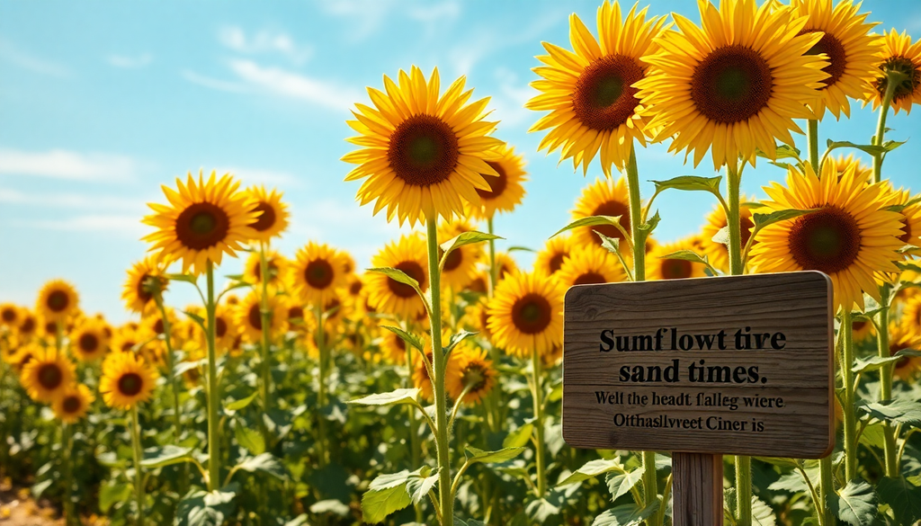 The Optimal Time to Grow Sunflowers: A Blooming Guide