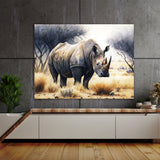 Rhinoceros Realistic White 19