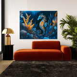 Seahorse Realistic Scene 11