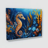 Seahorse With Sea Plants 12