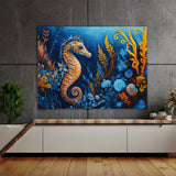 Seahorse With Sea Plants 12