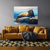 Seal Bright Lounging Ocean Sky 21