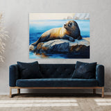 Seal Bright Lounging Ocean Sky 21