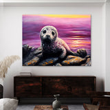 Seal Pup Sunset Sky 22