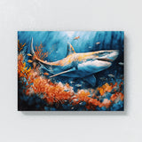 Shark Cute Coral Reef 13