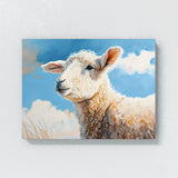 Sheep Cute Lamb Blue Sky 9