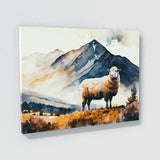 Sheep Realistic Landscape 14