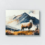 Sheep Realistic Landscape 14