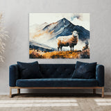 Sheep Realistic Landscape 14