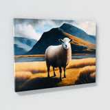 Sheep Realistic Landscape 78