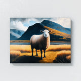 Sheep Realistic Landscape 78