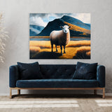 Sheep Realistic Landscape 78