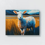 Sheep Vibrant Lamb Scene 21