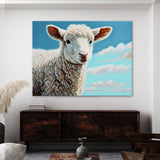 Sheep Vibrant Lamb Sky 49