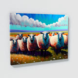 Sheep Vibrant Scene 70