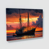 Shrimp Boat Sunset 27