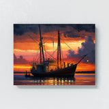 Shrimp Boat Sunset 27