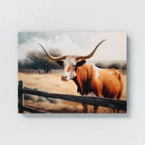 Texas Longhorn Realistic 18