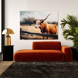 Texas Longhorn Realistic 18