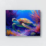 Turtle Vibrant Sea Reef 21