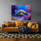 Turtle Vibrant Sea Reef 21