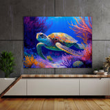 Turtle Vibrant Sea Reef 21