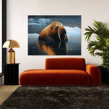 Walrus Peaceful Arctic Scene 7