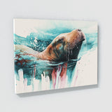 Walrus Vivid Swimming 15