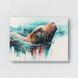 Walrus Vivid Swimming 15